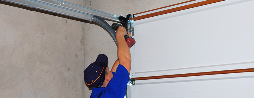 Repairing or replacing broken garage door sections