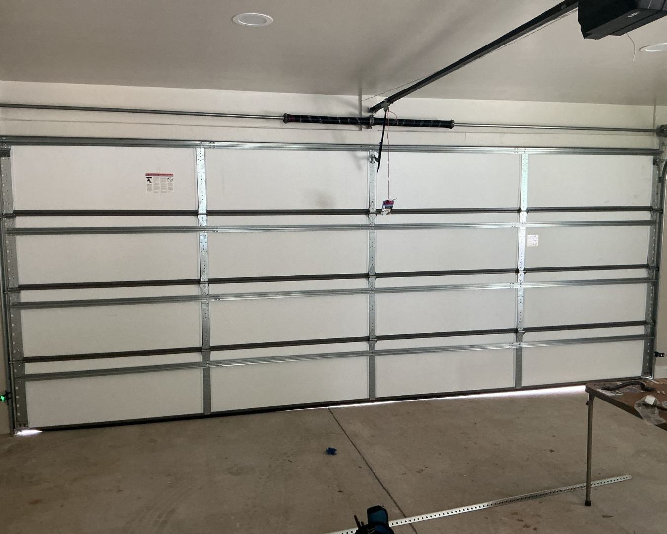Garage Door Prep